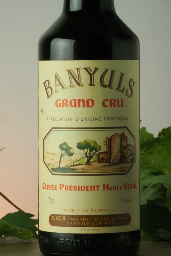 Cuvée Président Henry Vidal Grand Cru 1961 – Image 2