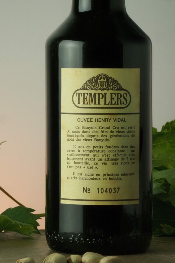 Cuvée Président Henry Vidal Grand Cru 1964 – Image 4