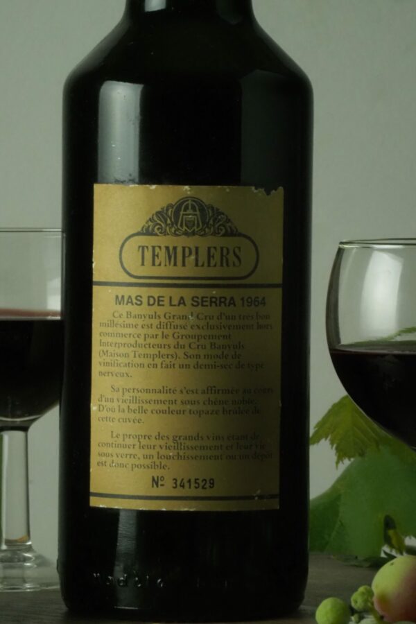 Mas de la Serra Grand Cru Demi-Sec 1964 – Image 4