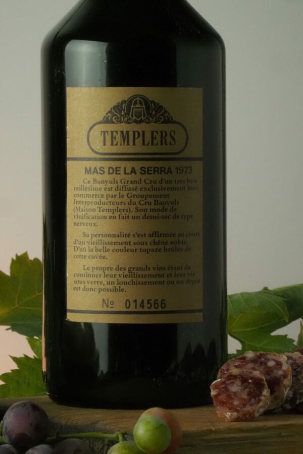 Mas de la Serra Grand Cru Demi-Sec 1973 – Image 4