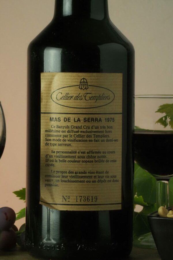 Mas de la Serra Grand Cru Demi-Sec 1975 – Image 4
